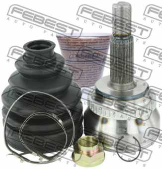 0110-ZNRA48 OUTER CV JOINT 25X63X26 TOYOTA COROLLA VERSO AUR10/CUR10/ZNR1# 2004-2009 OE For comparison: 43460-09K90 