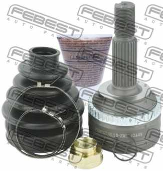 0110-ZRE142A48 OUTER CV JOINT 32X56X26 TOYOTA COROLLA AZE141/CE140/NZE141/ZRE14#/ZZE14# 2007-2013 OE For comparison: 43410-02A00 