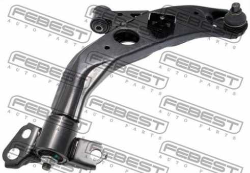 0524-GFRH RIGHT FRONT ARM OEM to compare: GE4T-34-300B; GE4T-34-300C;Model: MAZDA 626 GF 1997-2002 