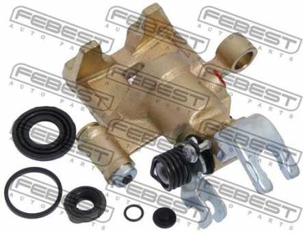 0577-GFRR REAR RIGHT BRAKE SUPPORT OEM to compare: GE7C-26-61X; GE7C-26-61XA;Model: MAZDA 323 BJ 1998-2004 