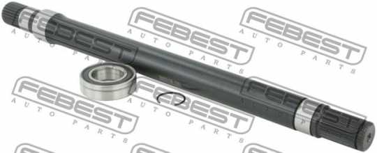 1812-A17DTRH RIGHT SHAFT 25X444X34 OPEL ASTRA H 2004-2010 OE For comparison: 0374516 