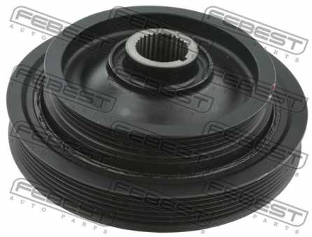 HDS-J35A4 CRANKSHAFT PULLEY ENGINE J35A4 ACURA MDX YD1 2001-2006 OE For comparison: 13810-P8A-A01 