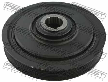 HDS-J35A6 CRANKSHAFT PULLEY ENGINE J35A6 ACURA MDX YD1 2001-2006 OE For comparison: 13810-RJA-003 